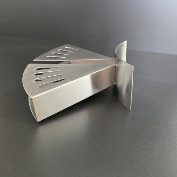 ZACK Rare Retired Stainless Coffee Filter Napkin Holder GERMANY Geometric Modern - Picture 9 of 16